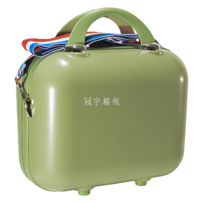 2023 Hot Portable Travel Storage Bag ABS Waterproof Drop-Resistant Coverable Handle Cosmetic Bag