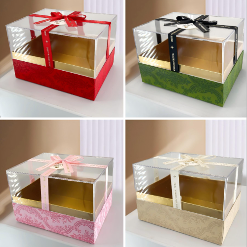 亚克力单个高档礼品盒 精美包装盒 圣诞节情人节送礼礼盒