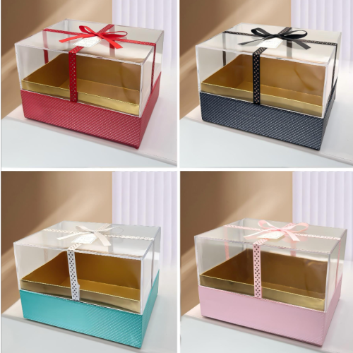 亚克力单个礼品盒 精美包装盒 生日圣诞节情人节礼物盒 高端定制