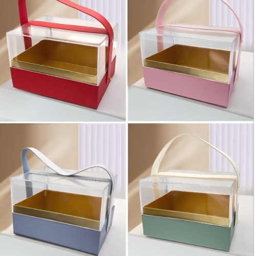 亚克力单个高档礼品盒 精美包装盒 圣诞节情人节送礼礼盒