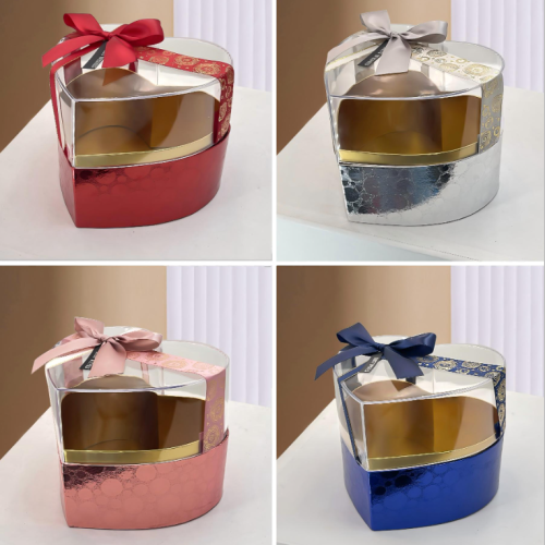 心形亚克力高档礼品盒 精美包装盒生日圣诞节情人节节日送礼礼盒