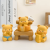 Creative Milk Huhu Butter Bear Blind Box Hand-Made Wholesale Cartoon Children Holiday Table Decorative Ornaments Gift
