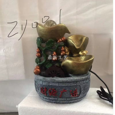 Water Fountain Resin Decorations Chinese Style Living Room Shop Gift Festival Gift