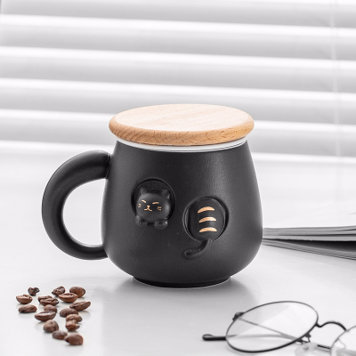 Office Tea Cup Personal Men's and Women's Tea Water Separation Filter Tea Ceramic with Lid Exquisite Tea Mug