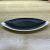 Ceramic Plate Stone Pattern Plate Black Plate Stone Pattern Willow Leaf Plate Japanese Tray European Plate Cold Dish Salad Dish