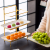 Multi-Layer Fruit Plate High-End Good-looking Household Three-Layer Light Luxury Front Desk Dim Sum Plate Moving into the New House Tray