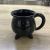 Cup Ceramic Cup Creative Cup Ceramic Water Cup Black Cup Gift Cup Office Cup Classic Black and White Cup