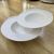 Plate Ceramic Straw Hat Plate Ceramic Plate Black Straw Hat Plate Western Plate Special-Shaped Plate Pasta Plate Fruit Salad Plate
