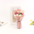 Bouquet Rose Artificial Flower Gift Bag Fake Flower Decoration Bouquet Decorative Flower Decoration High-End Living Room Furnishings