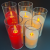 Electronic Candle LED Electronic Candle Light Simulation with Cup Birthday Swing Creative Wedding Props Road Guide