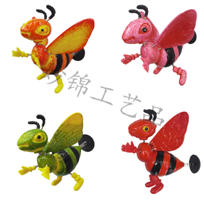 3D Colorful Plastic 4-Inch Simulation Ant Refrigerator Stickers Creative Home Background Decorative Crafts Decorations