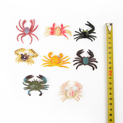 Simulation Plastic Marine Animal Model Children's Animal Toy Crab