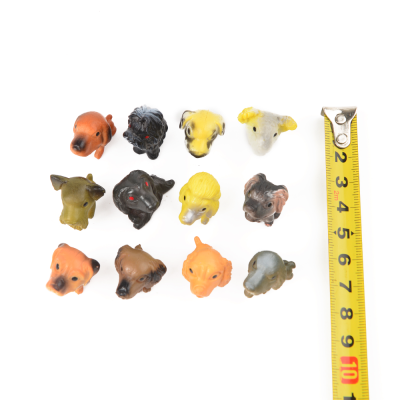 Simulation Plastic Small Animal Model Children's Animal Toys Multi-Color Variety Simulation Puppy