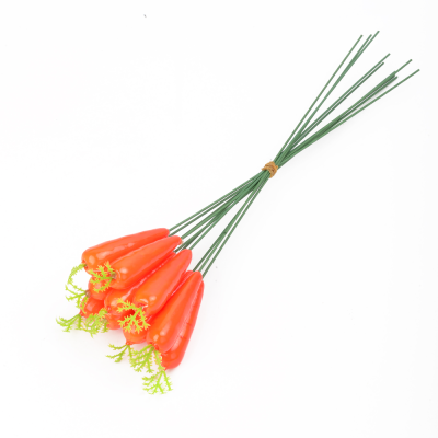 Garden Decoration Simulation Carrot Plug-in Exquisite and Colorful