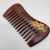 SOURCE Factory Direct Sales Natural Log Nanmu Comb Pocket Bag Painted Comb Mandarin Duck Wood Portable Comb