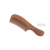 Natural Whole Wood Old Mahogany Comb Handle Comb Non-Static Household Comb