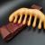 Natural Log Rosewood Massage Comb Whole Wood Thickened Comb round Head Meridian Comb