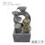 Ceramic High-End Artificial Mountain and Fountain Bonsai Humidifier Opening and Housewarming Wedding Gift Fortune Fengshui Wheel Decoration