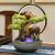 Small, medium and large tuhao gold gourd home hotel club decoration water crafts furnishing pieces humidifier