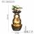 Resin Crafts Retro Chinese Teapot Creative Courtyard Decoration Tea Room Living Room Flowing Water Ornaments Atomization Humidifier
