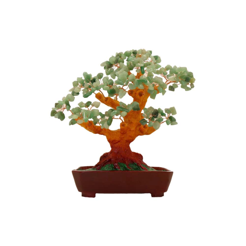Large crystal money tree home decor accent piece