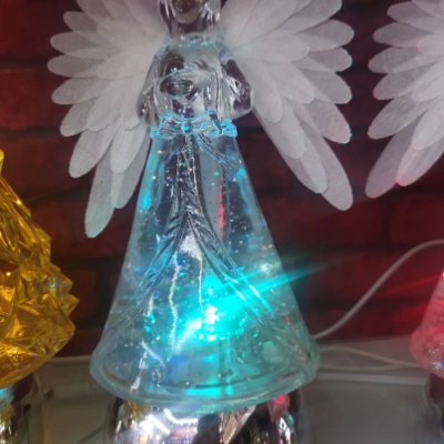 Angel crystal lamp Christmas gift