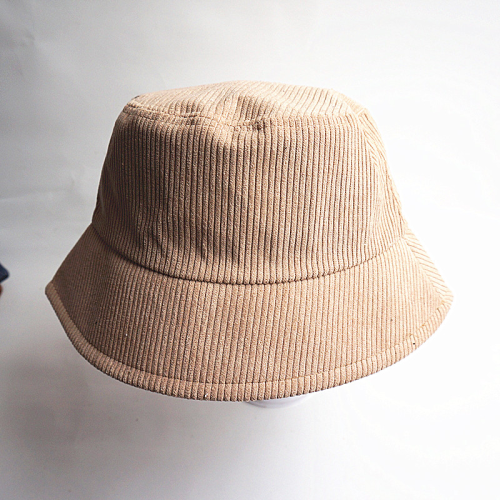 New Corduroy Fisherman Hat Men‘s and Women‘s Four Seasons Basin Hat Outdoor Sun Protection Sun Hat