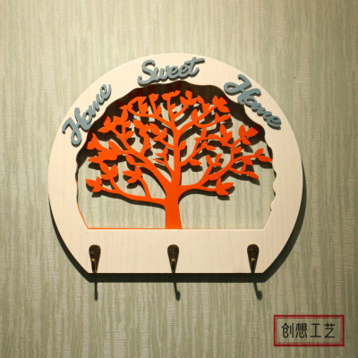 Hollow Trees Embedded Creative Original Wooden Wall Three-Dimensional Wall Hook Home Decorative Crafts Various Styles