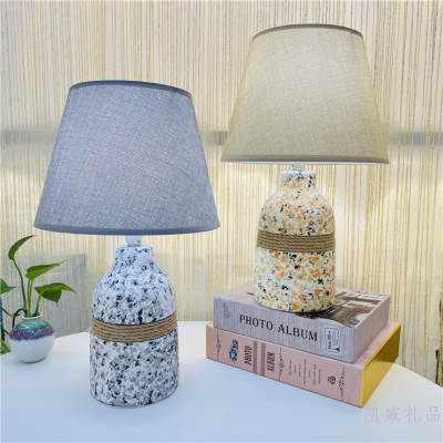 Table Lamp Ceramic Table Lamp Modern Pastoral Style Home Craft Table Lamp Bedside lamp Eye-protection lamp