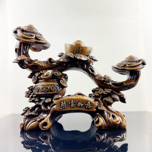 厂家批发如意摆件创意中式乔迁开业客厅办公室收银台礼品摆件