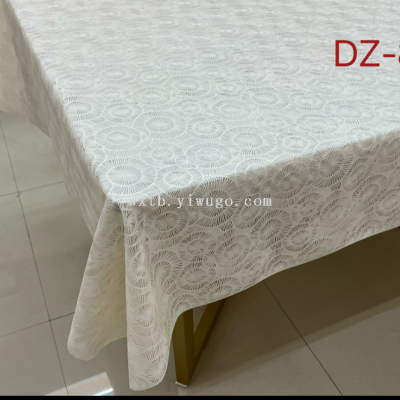 PVC Lace Tablecloth Dining Table Cloth Printed Tablecloth Waterproof Tablecloth