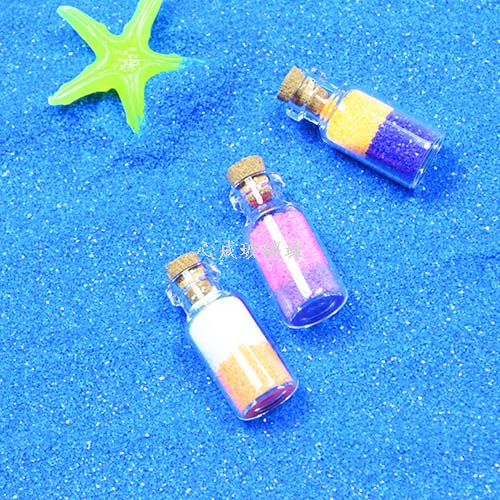 colored sand fine sand children diy sand painting bottle painting sand wedding quicksand wish drifting bottle colored sand performance hourglass color