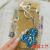 New Single-Sided Cute Cartoon Key Button Butterfly Series Single-Sided Laminate PVC Lovely Bag Ornaments