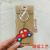 New Single-Sided Cute Cartoon Key Button Vehicle Series Single-Sided Laminate PVC Lovely Bag Ornaments