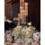 Simple Modern Wedding Wedding Props Crystal Candlestick Hotel Model Room Household Decorative Ornaments Glass Candle Holder