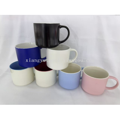 陶瓷杯水杯简约风库存