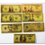 Ceramic Tourist Souvenirs/Customized Decorations/Factory Direct Sales Simulation Gold Foil Paper Money Playing Cards