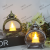 Led Retro Small Lantern Christmas Small Oil Lamp Electric Candle Lamp Portable Small Night Lamp Plastic Storm Lantern Decoration Ins