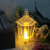 Led Crystal Transparent Storm Lantern Small Lantern Halloween Electronic Candle Creative Lamp Student Gift Small Night Lamp Wholesale