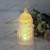 Led Crystal Transparent Storm Lantern Small Lantern Halloween Electronic Candle Creative Lamp Student Gift Small Night Lamp Wholesale