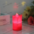 Electronic Candle Christmas Customizable Picture Printing Remote Control Electronic Swing Candle Scene Prop Decoration Candle Wholesale