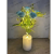 Cross-Border Usb Indoor Led Rose Pot Lamp Decorative Lamp Touch Screen Holiday Desktop Simulation Atmosphere Small Night Lamp