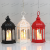 Cross-Border European-Style Retro Hexagonal Candle Storm Lantern Christmas Portable Small Oil Lamp Halloween Domestic Ornaments