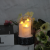 Exclusive for Cross-Border Small Fireplace Cylindrical Portable Stove Desktop Decoration Fireplace Electronic Fire Pile Wholesale Spot