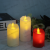LED Electronic Candle Light Creative Small Night Lamp Simulation Remote Control Candle Lamp Smokeless Candles Buddha Lamp and Worship Lamp Props Lamp