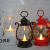 Led Retro Small Lantern Christmas Small Oil Lamp Electric Candle Lamp Portable Small Night Lamp Plastic Storm Lantern Ornaments