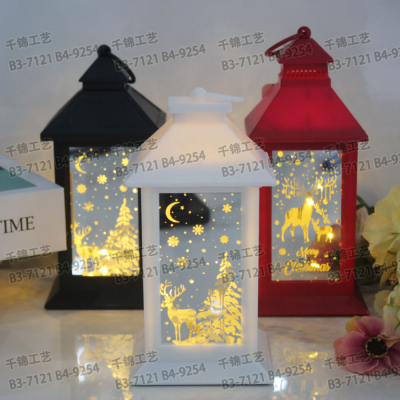 Retro Style Lamp Decoration Small Night Lamp Halloween Lantern Christmas Decorations Wholesale Candle Light Crafts Ornaments