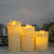 Simulation Glass Swing Led Electronic Candle Light Creative Bullet Halloween Candle Wedding Party Decoration