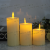 Simulation Glass Swing Led Electronic Candle Light Creative Bullet Halloween Candle Wedding Party Decoration