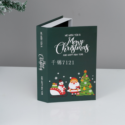 Christmas Decoration Simple Emulational Book Decoration Photography Photo Props Living Room and Hotel Study Fake Book Decoration Model Book